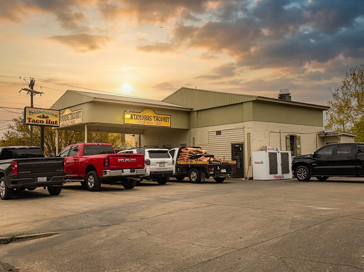 Matamoros Taco Hut, Gonzales, Texas